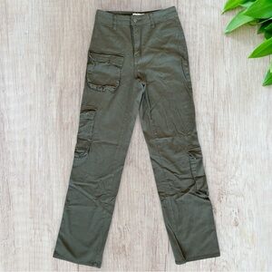 LoveFire Army Green Cargo Pants Size 5